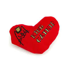 King Catnip Heart Cat Toy